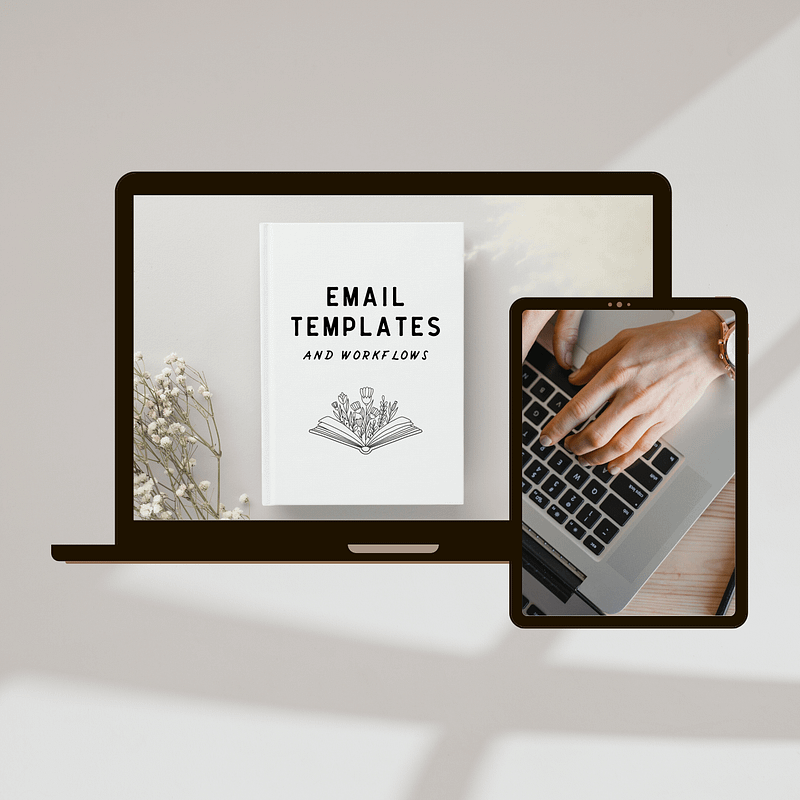 Photography business education email templates